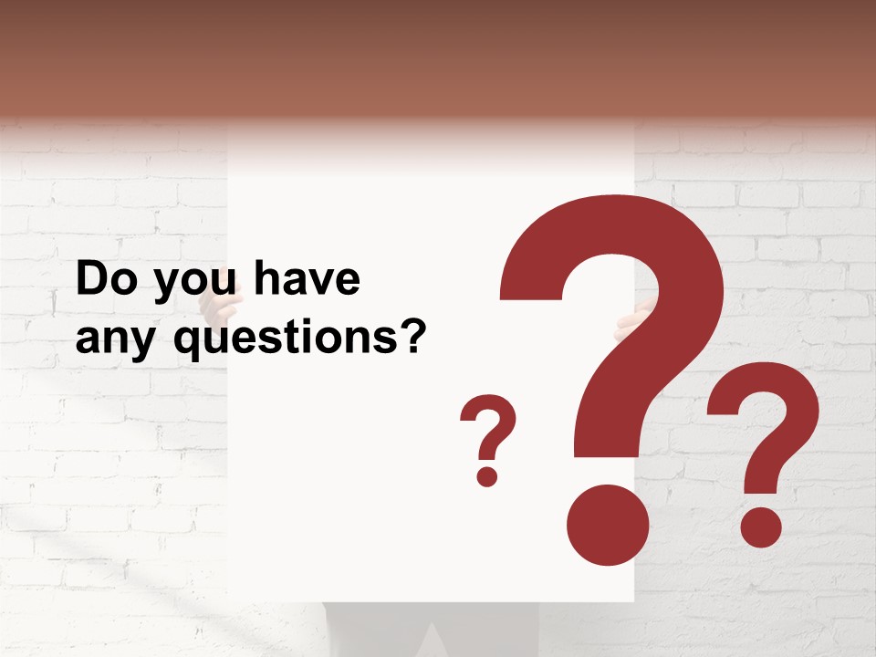 Banner Wall Suit PowerPoint Template