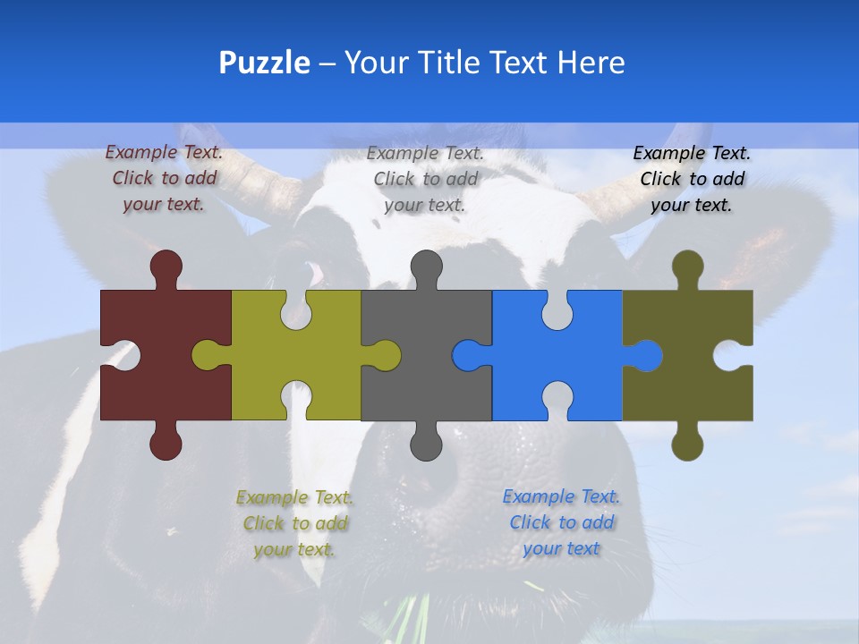 Grass Milk Breeding PowerPoint Template