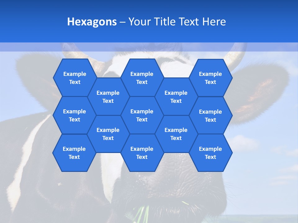 Grass Milk Breeding PowerPoint Template