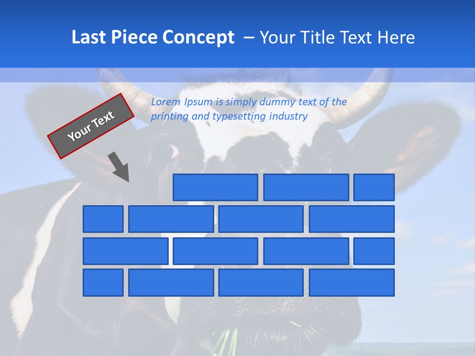 Grass Milk Breeding PowerPoint Template
