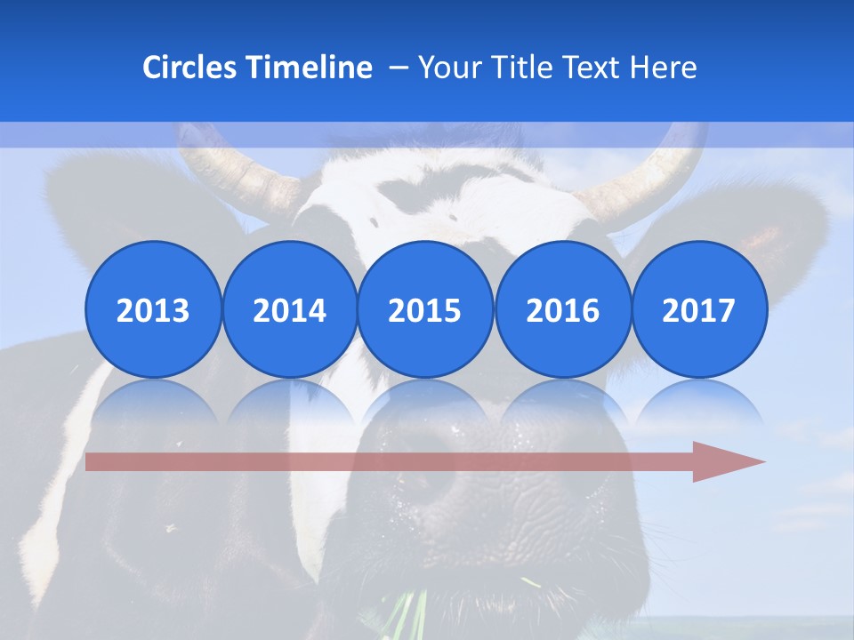 Grass Milk Breeding PowerPoint Template