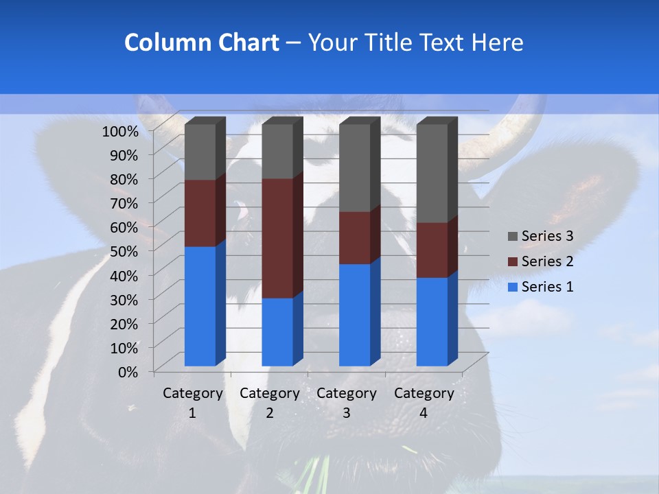 Grass Milk Breeding PowerPoint Template