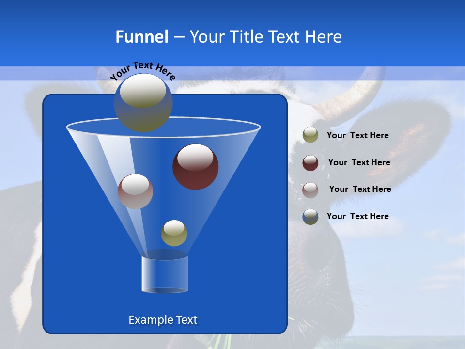 Grass Milk Breeding PowerPoint Template