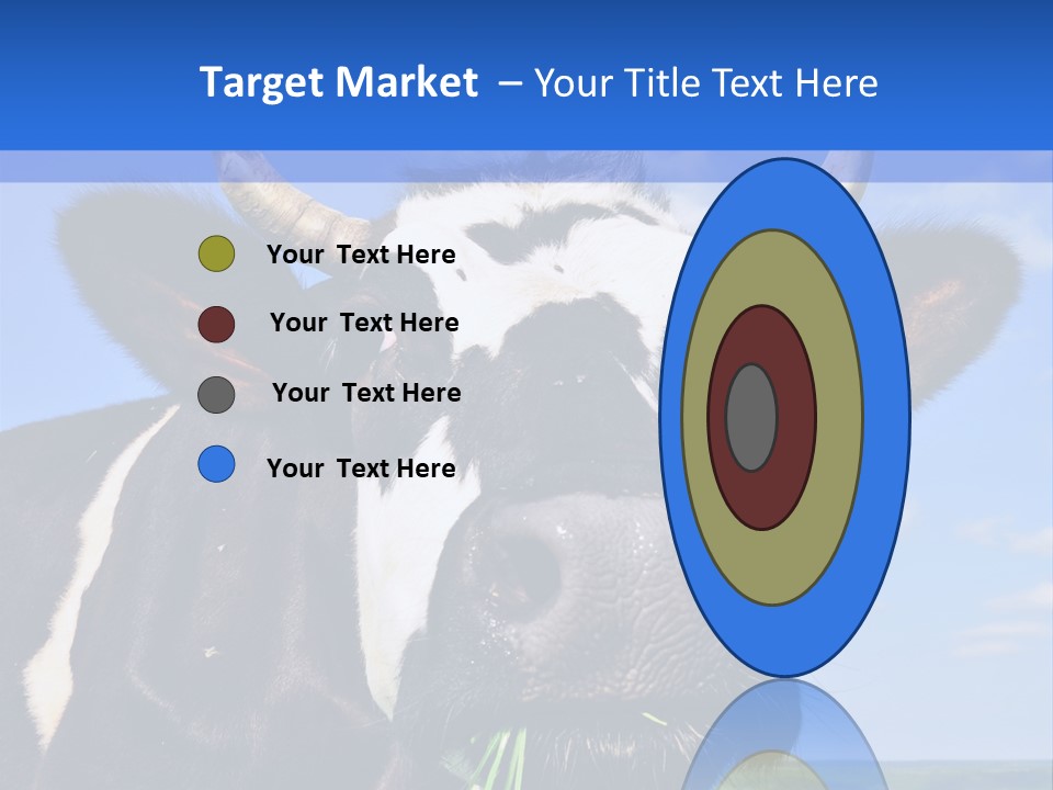 Grass Milk Breeding PowerPoint Template