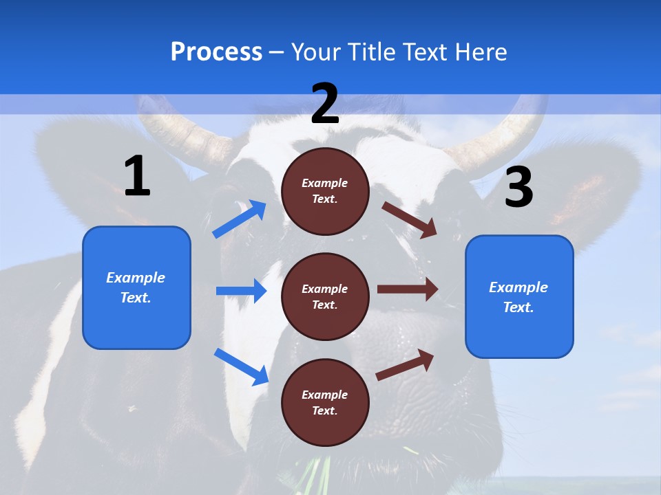 Grass Milk Breeding PowerPoint Template