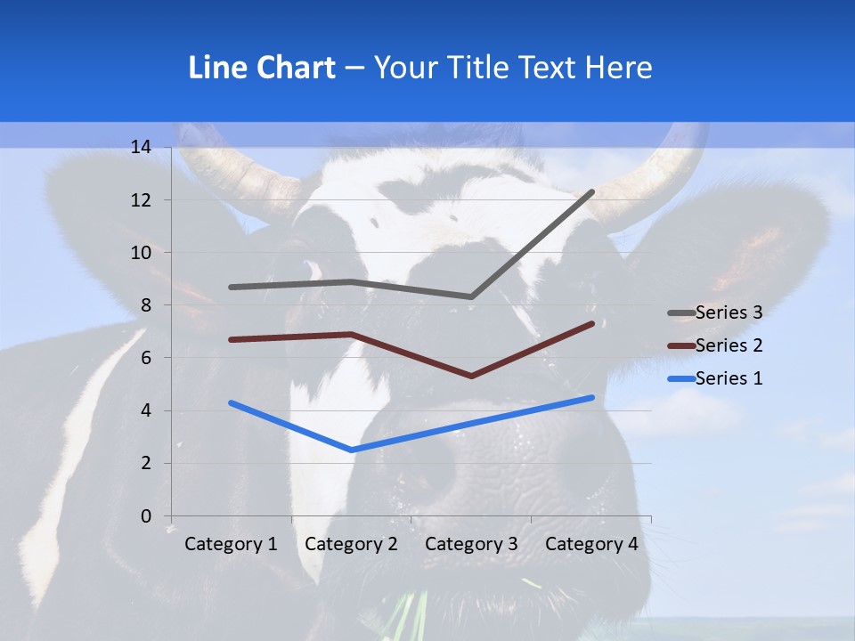 Grass Milk Breeding PowerPoint Template