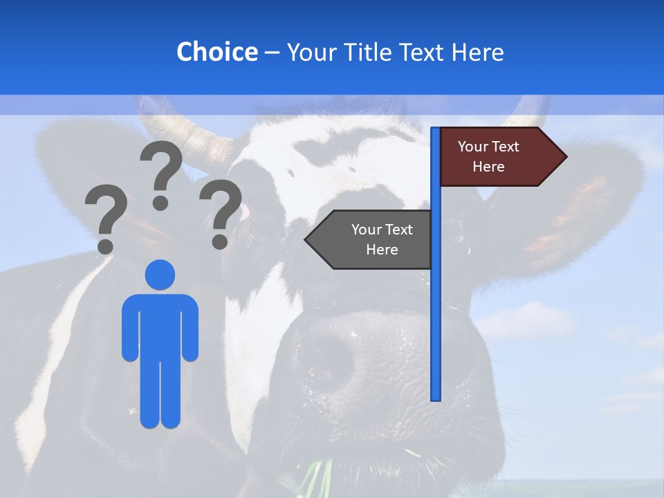 Grass Milk Breeding PowerPoint Template