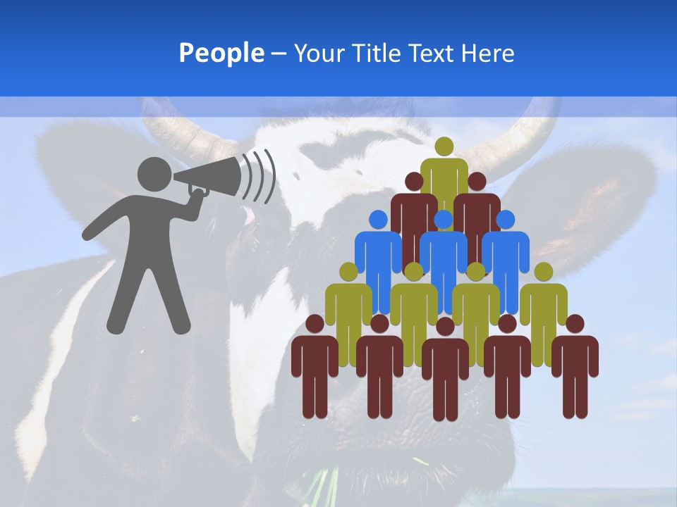 Grass Milk Breeding PowerPoint Template