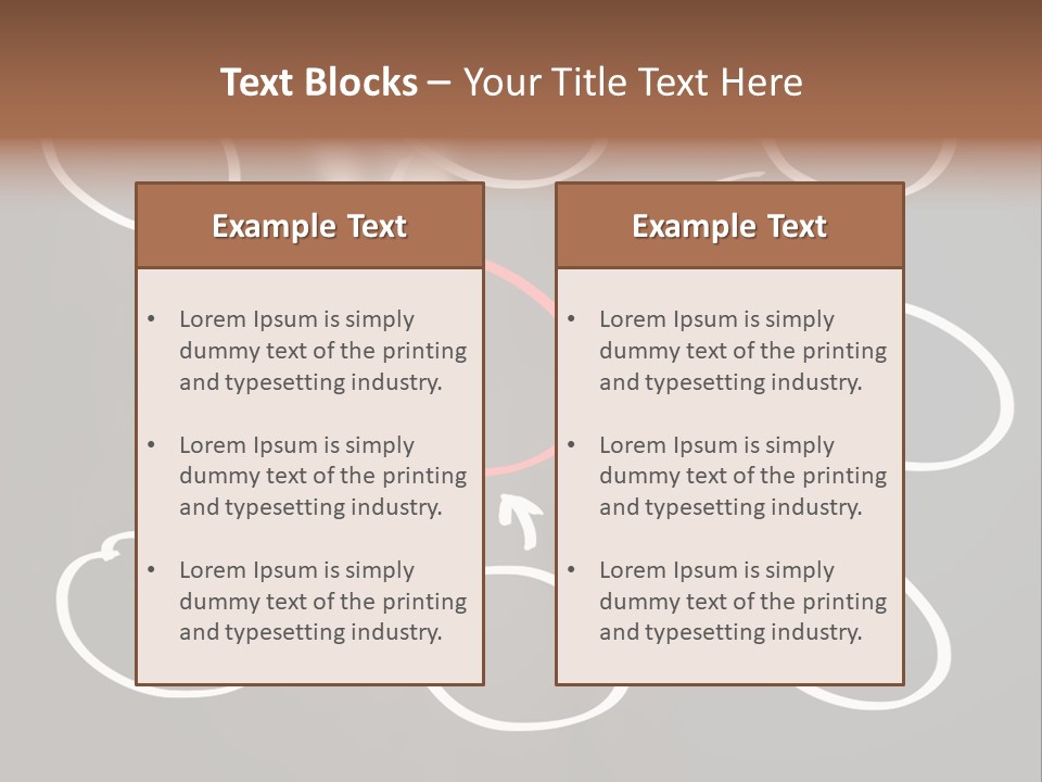 Compile Template Process PowerPoint Template