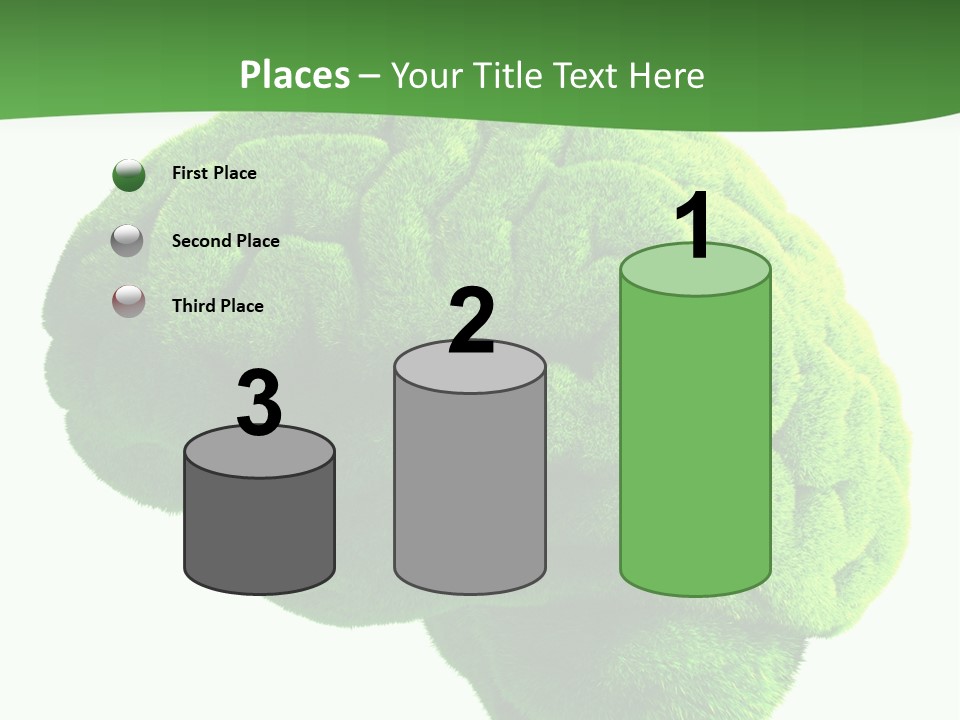 Wisdom White Growing PowerPoint Template