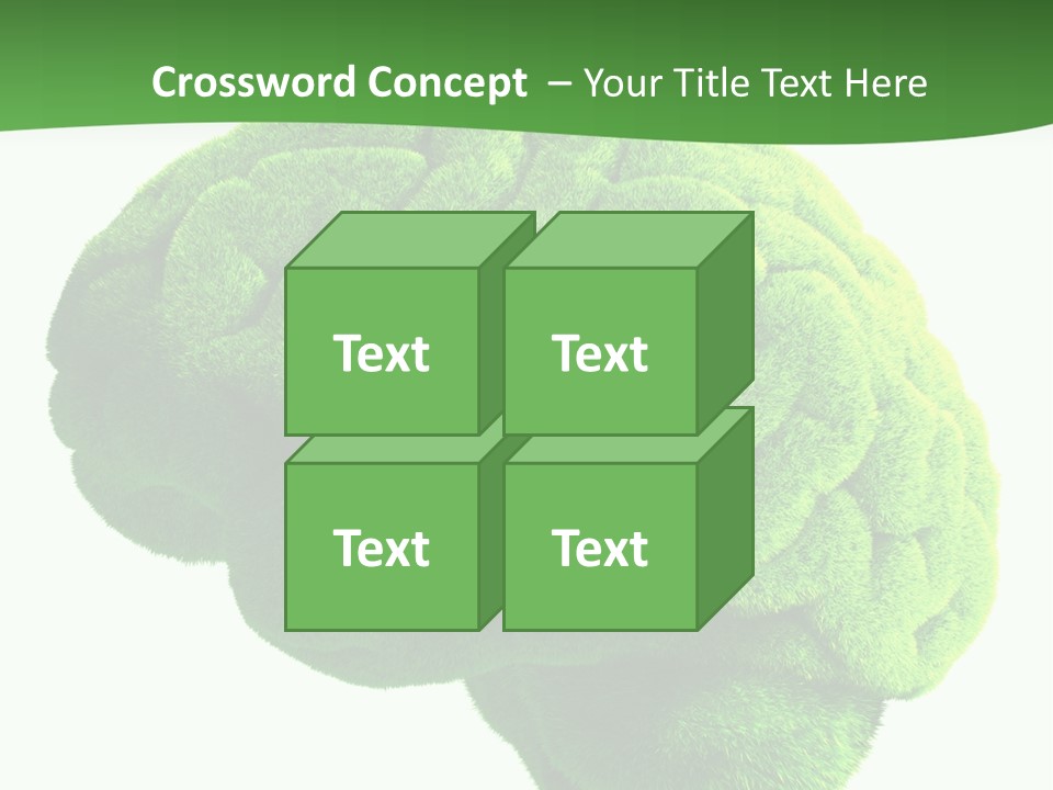 Wisdom White Growing PowerPoint Template