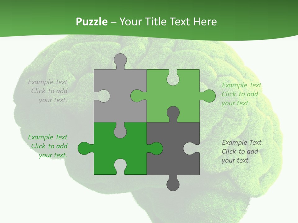 Wisdom White Growing PowerPoint Template