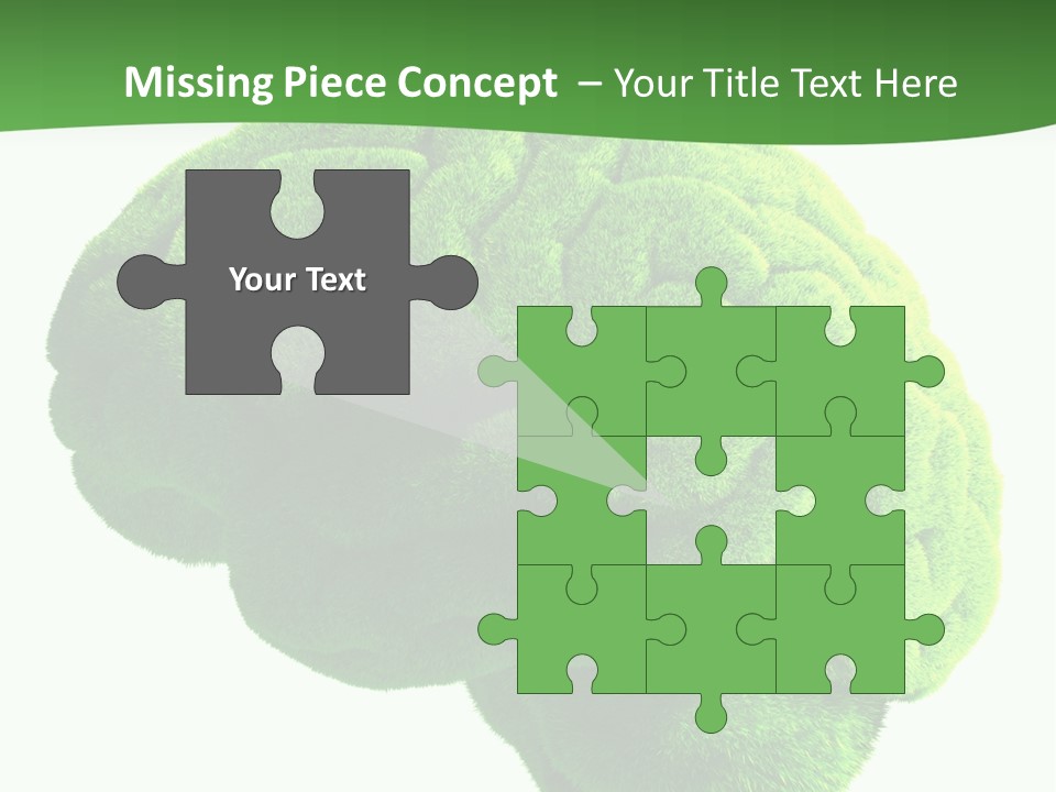 Wisdom White Growing PowerPoint Template