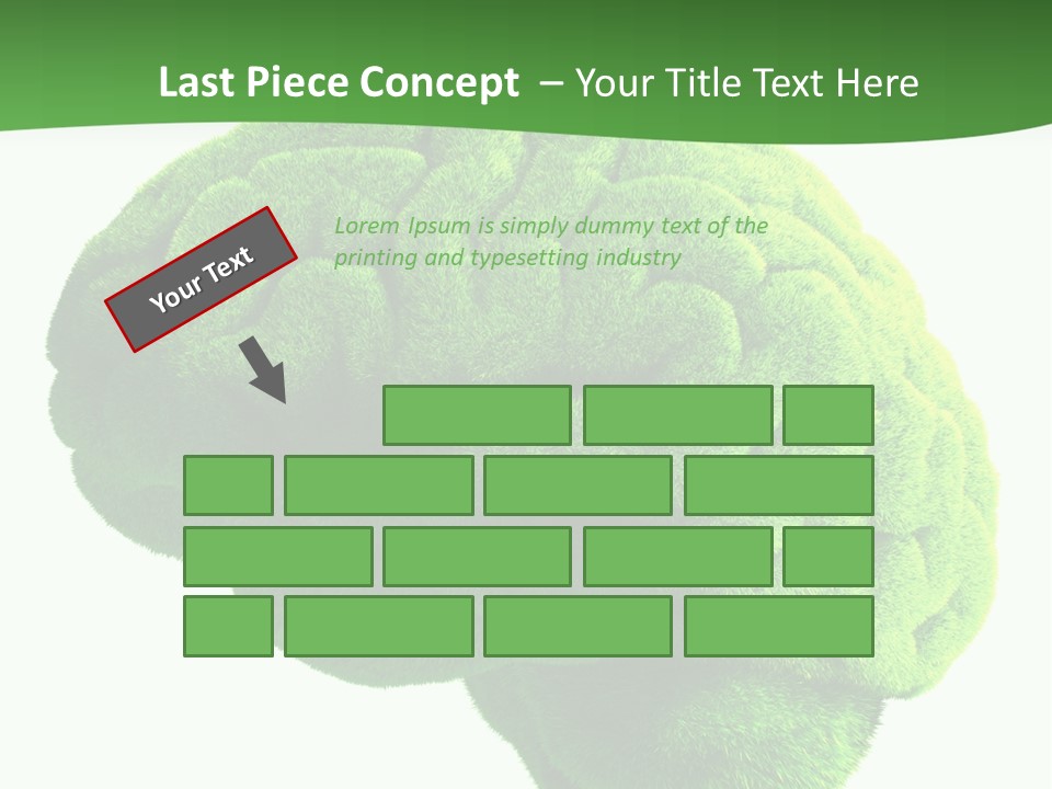 Wisdom White Growing PowerPoint Template