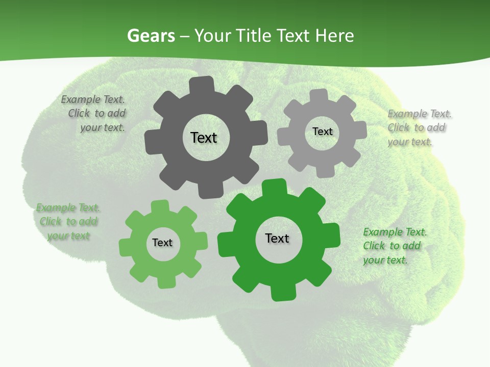 Wisdom White Growing PowerPoint Template