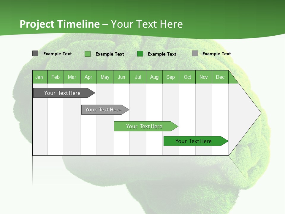 Wisdom White Growing PowerPoint Template