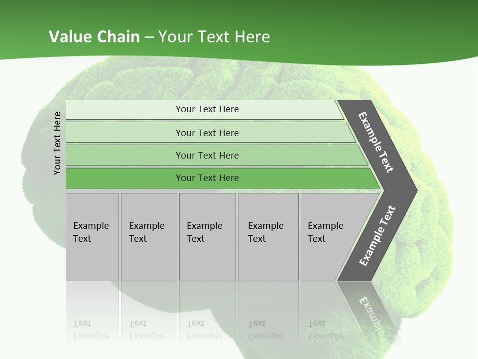 Wisdom White Growing PowerPoint Template