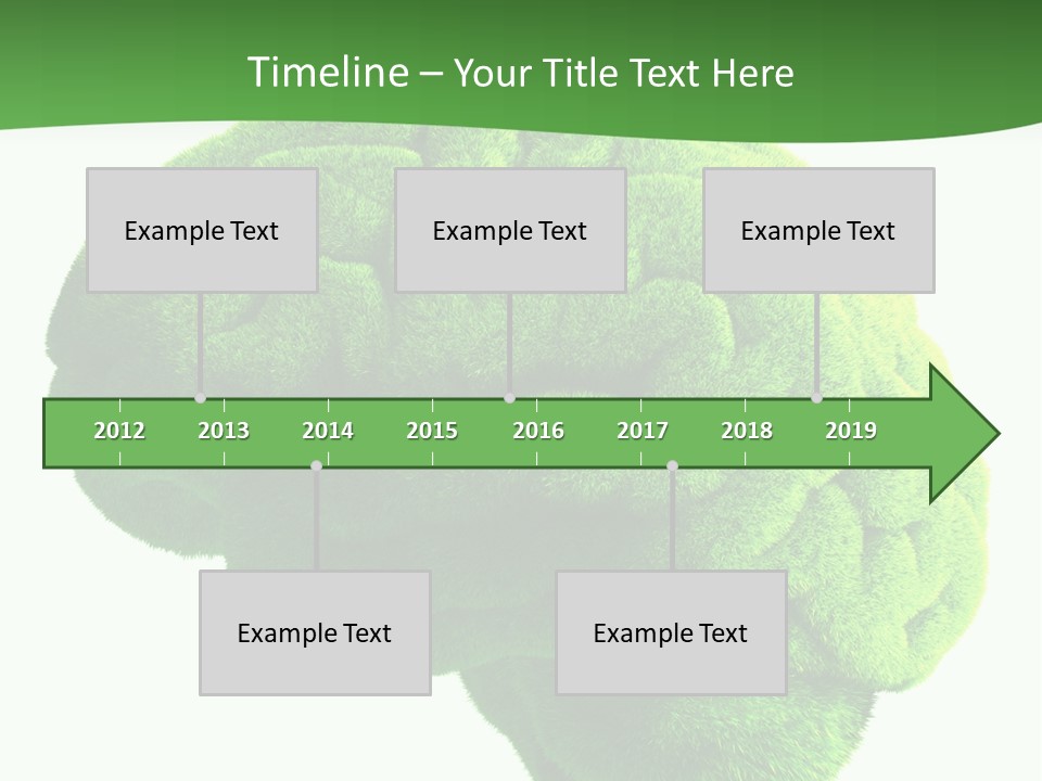 Wisdom White Growing PowerPoint Template