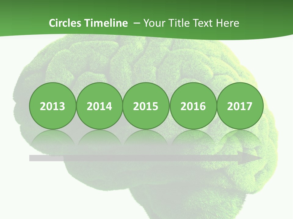 Wisdom White Growing PowerPoint Template