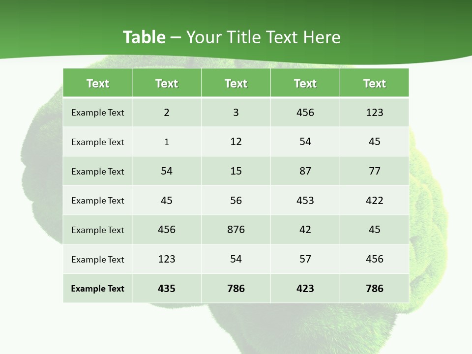 Wisdom White Growing PowerPoint Template
