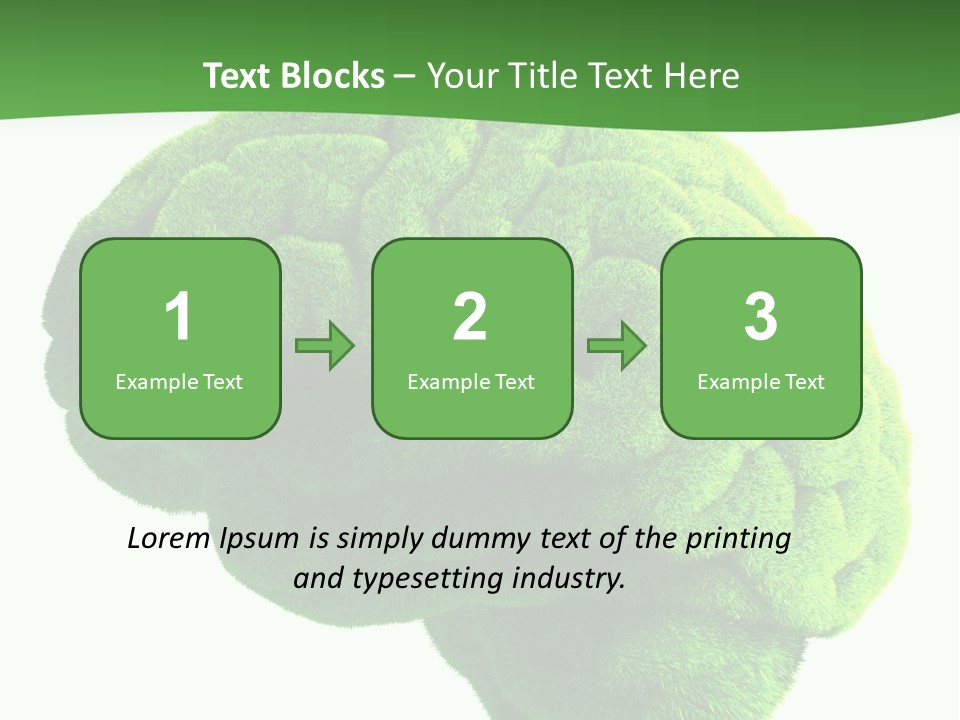 Wisdom White Growing PowerPoint Template