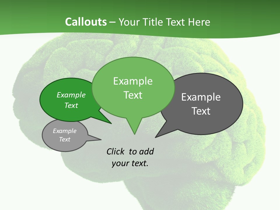 Wisdom White Growing PowerPoint Template