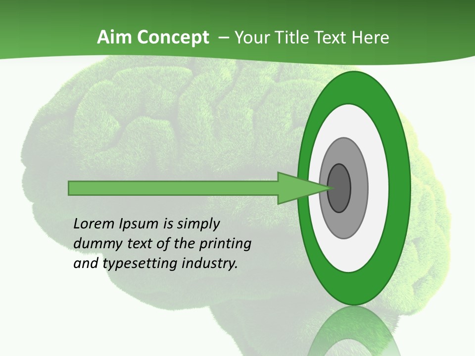 Wisdom White Growing PowerPoint Template