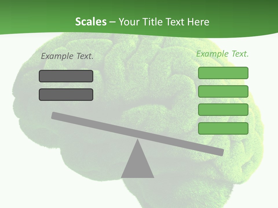 Wisdom White Growing PowerPoint Template