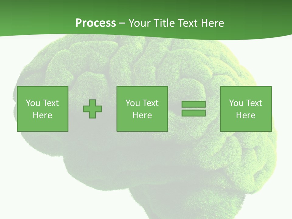 Wisdom White Growing PowerPoint Template