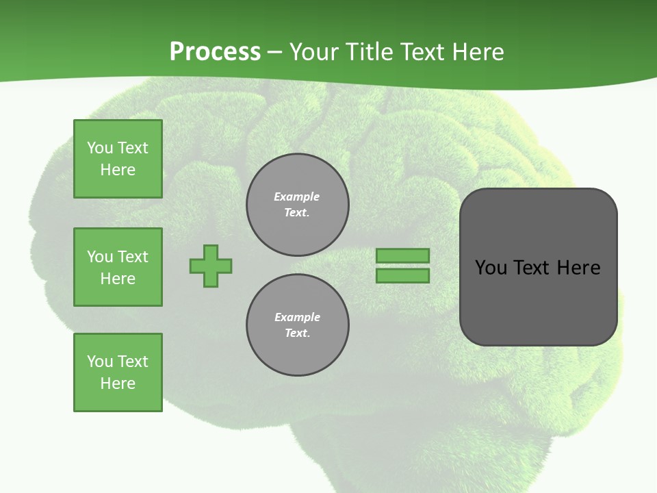 Wisdom White Growing PowerPoint Template