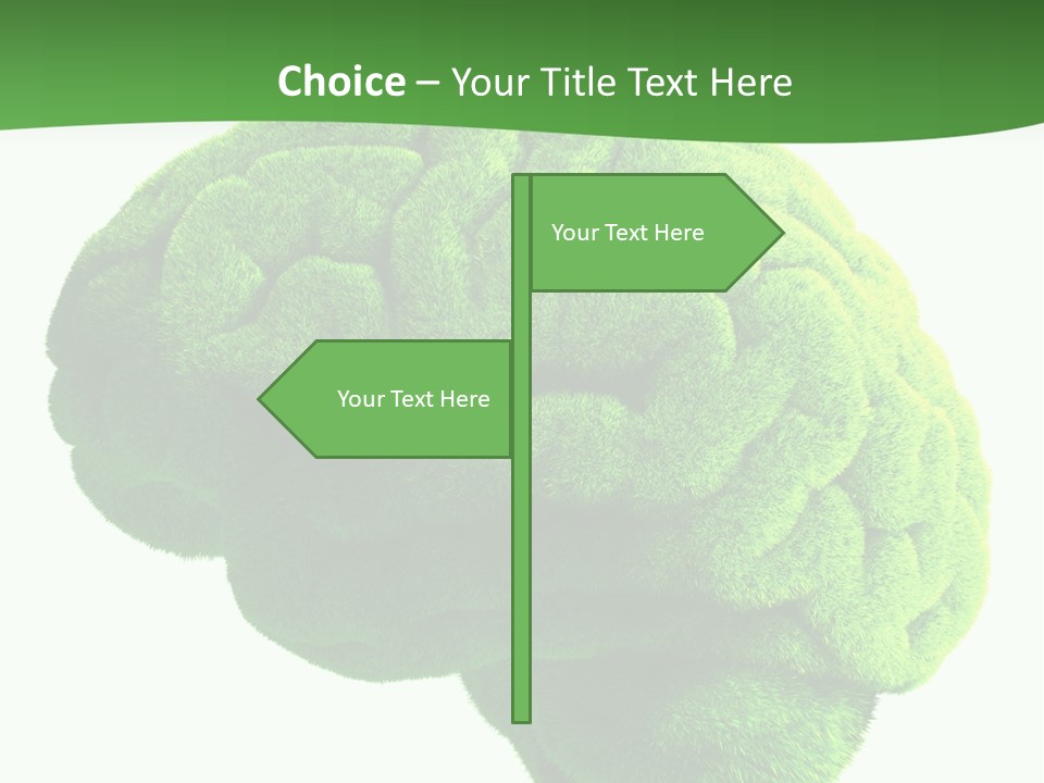 Wisdom White Growing PowerPoint Template