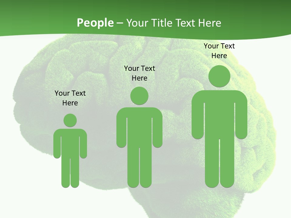 Wisdom White Growing PowerPoint Template