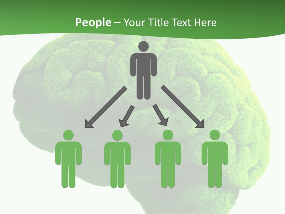 Wisdom White Growing PowerPoint Template