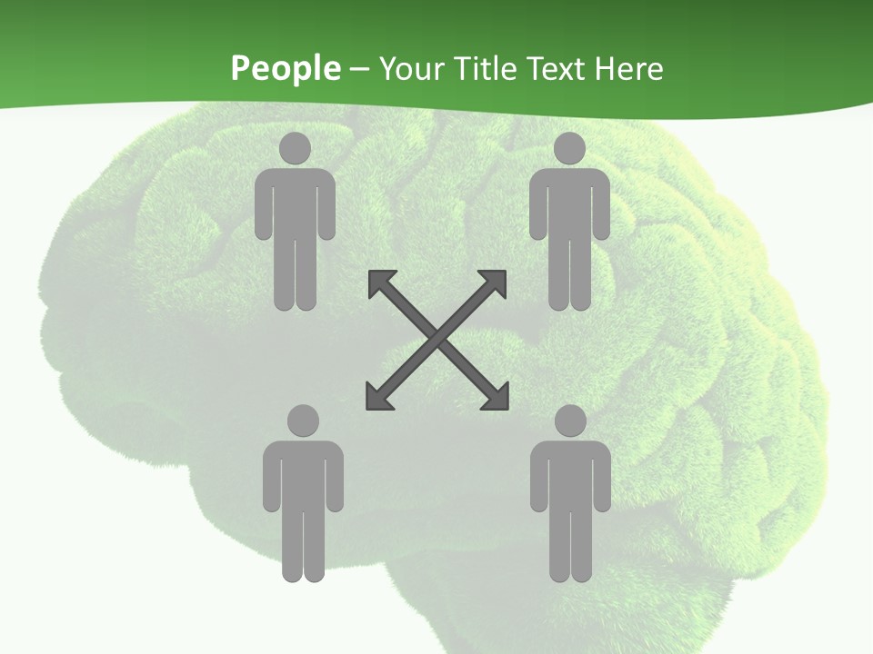 Wisdom White Growing PowerPoint Template