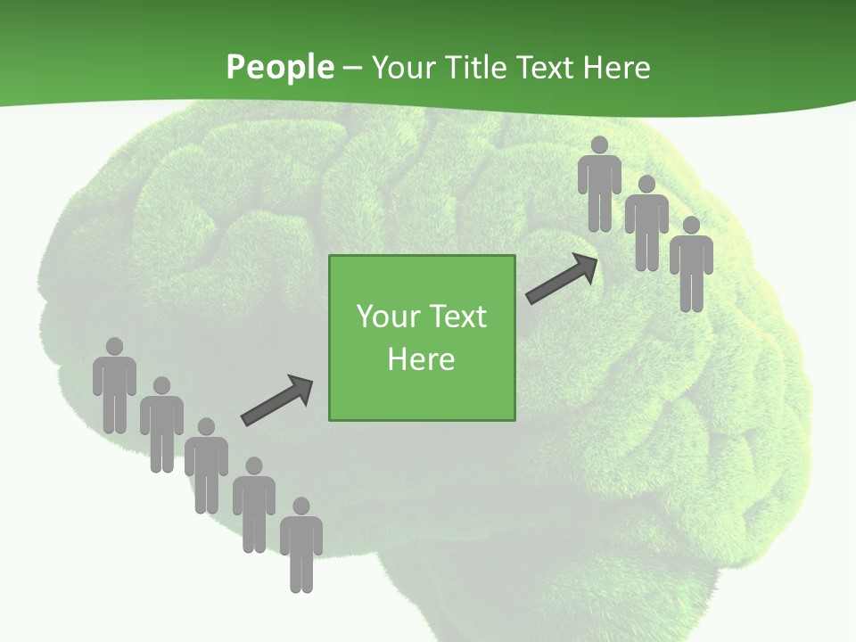 Wisdom White Growing PowerPoint Template