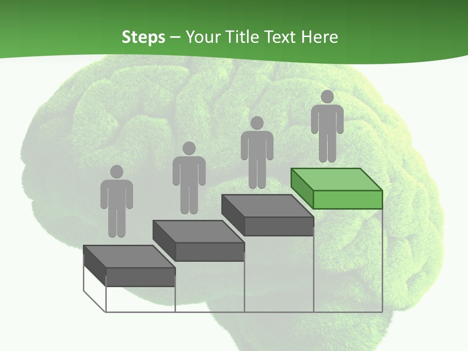 Wisdom White Growing PowerPoint Template