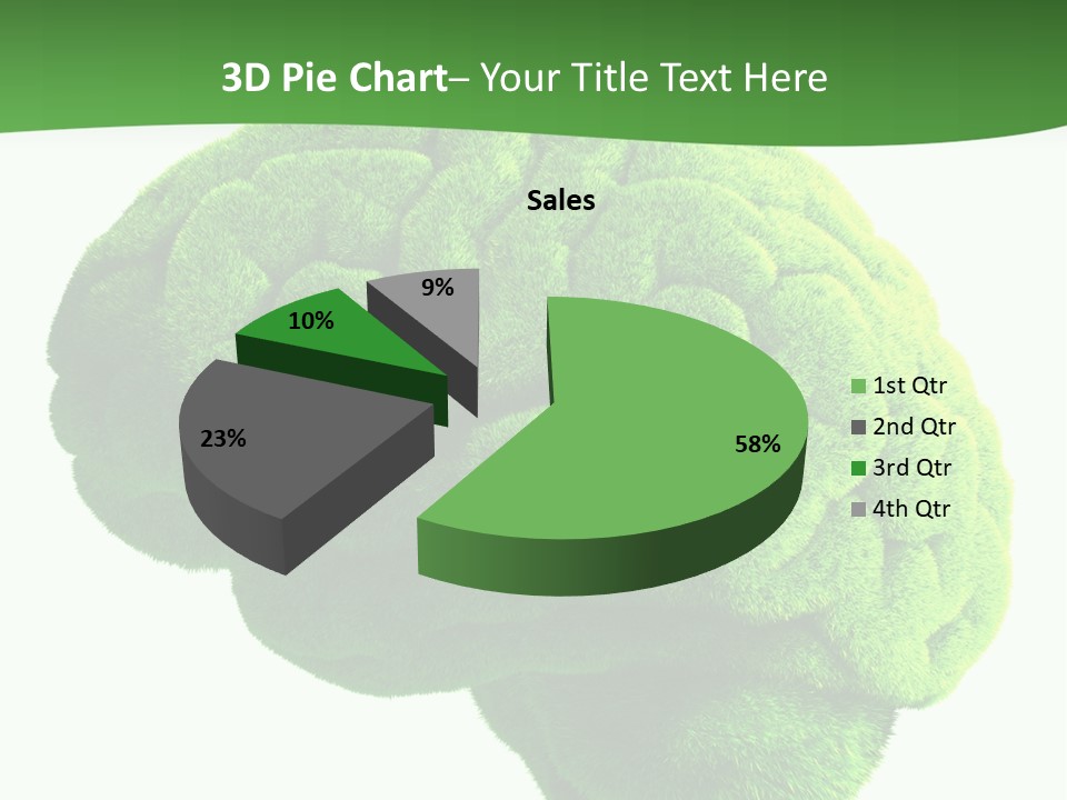 Wisdom White Growing PowerPoint Template