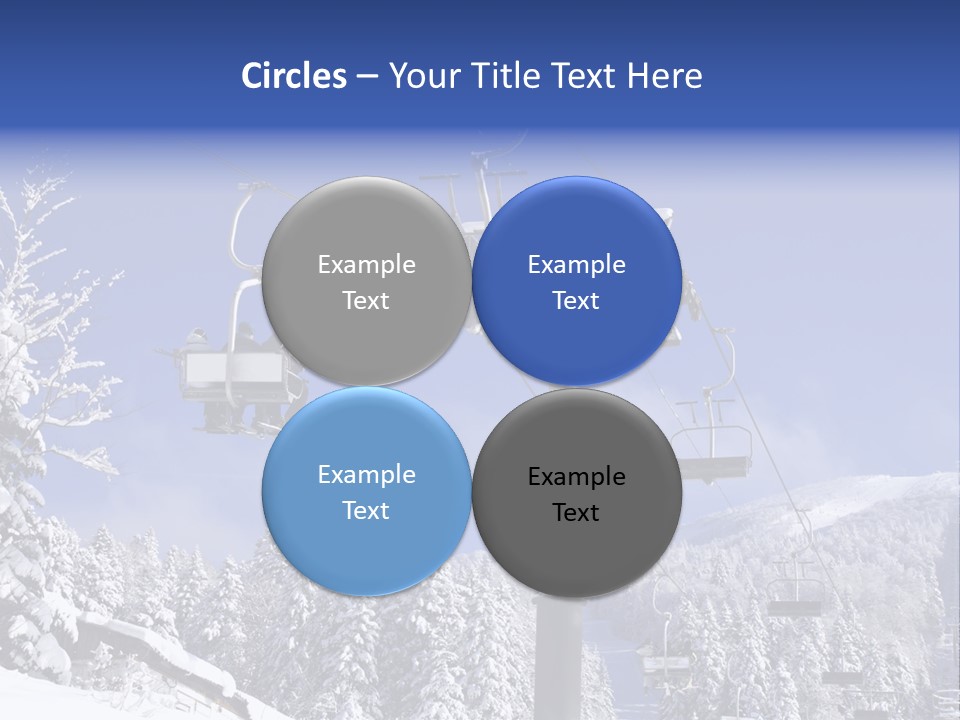 White Bukovel Pleasure PowerPoint Template