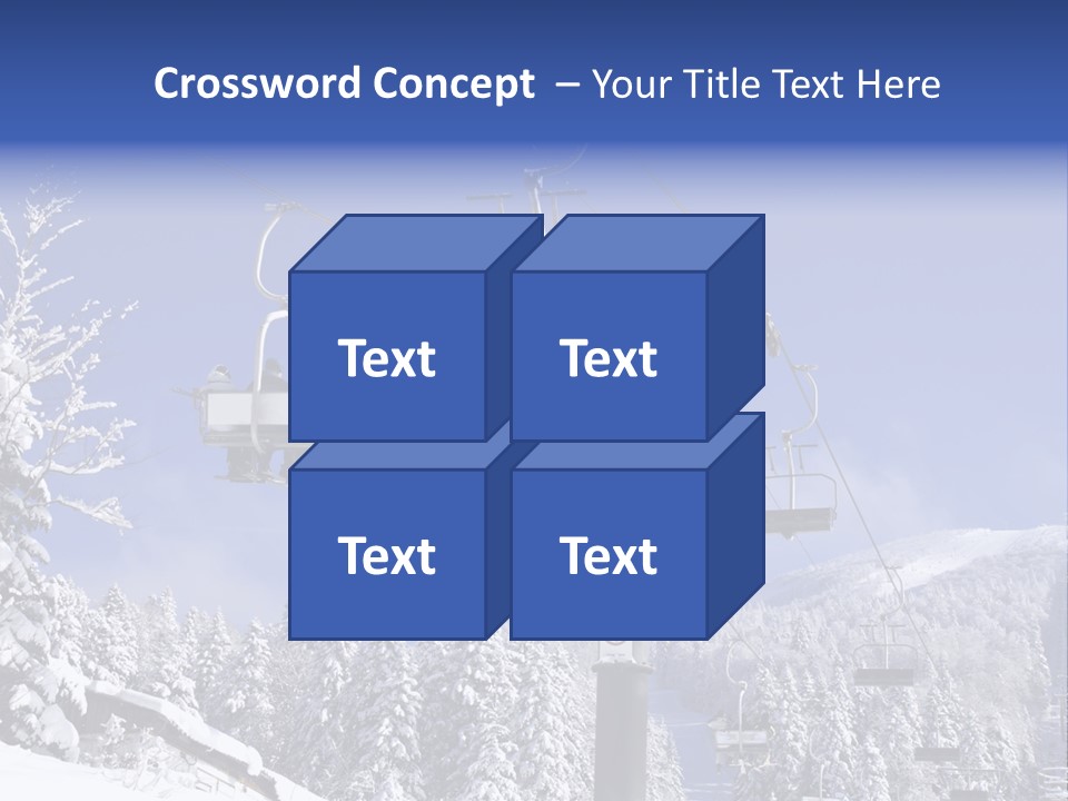 White Bukovel Pleasure PowerPoint Template