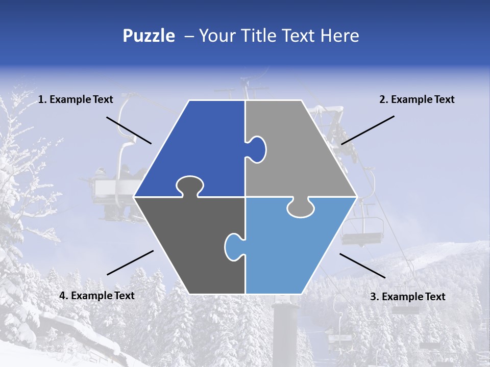 White Bukovel Pleasure PowerPoint Template