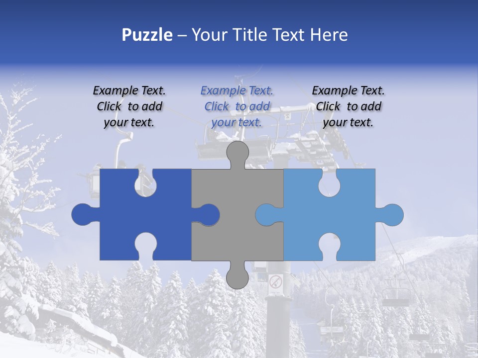 White Bukovel Pleasure PowerPoint Template