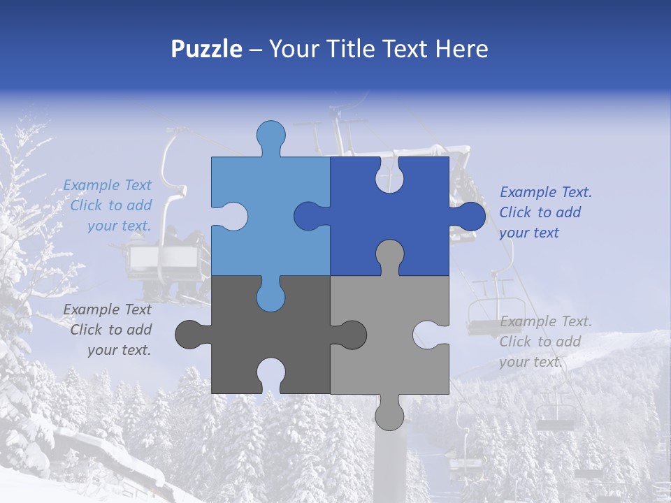 White Bukovel Pleasure PowerPoint Template