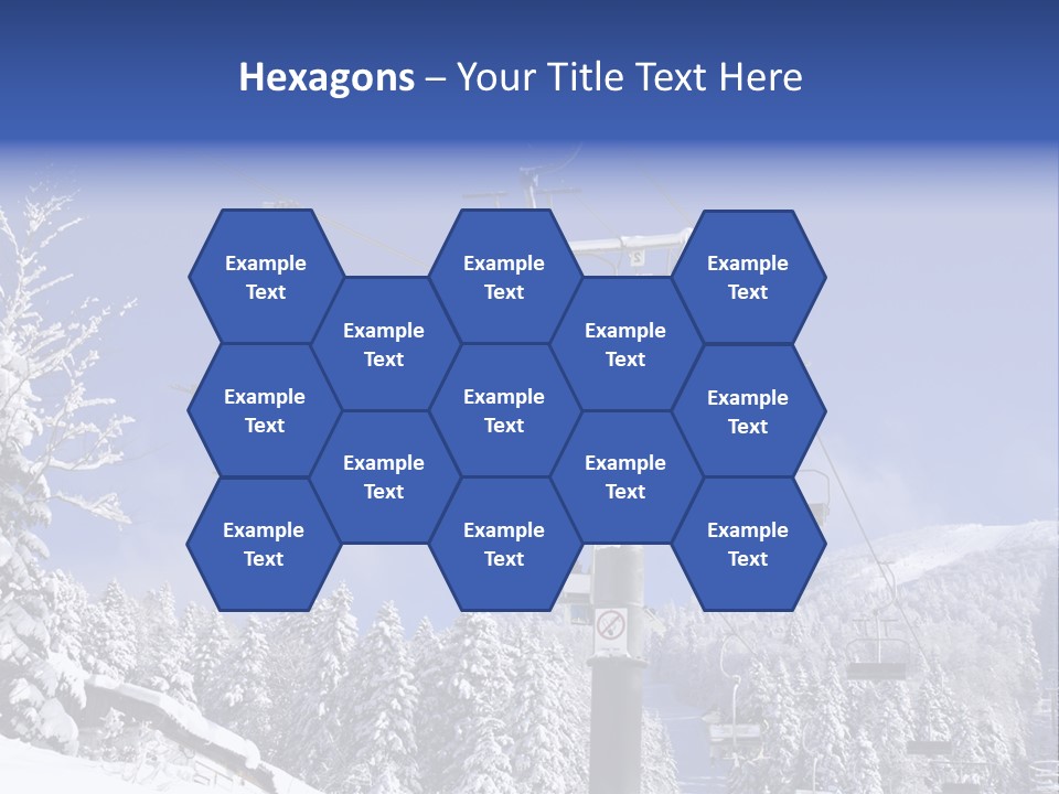 White Bukovel Pleasure PowerPoint Template