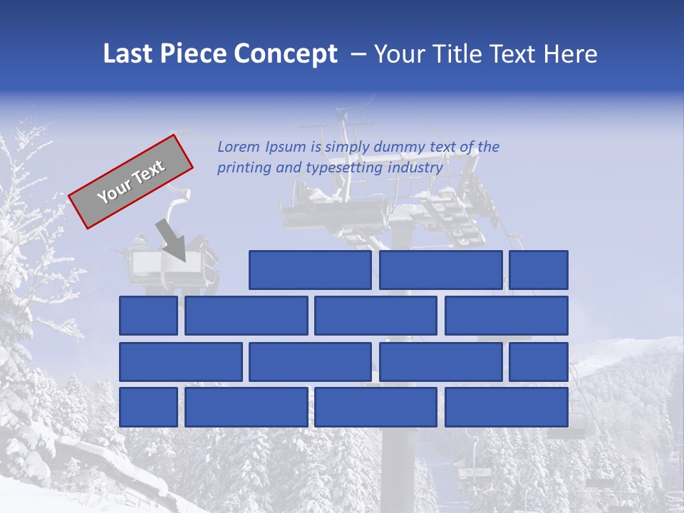 White Bukovel Pleasure PowerPoint Template
