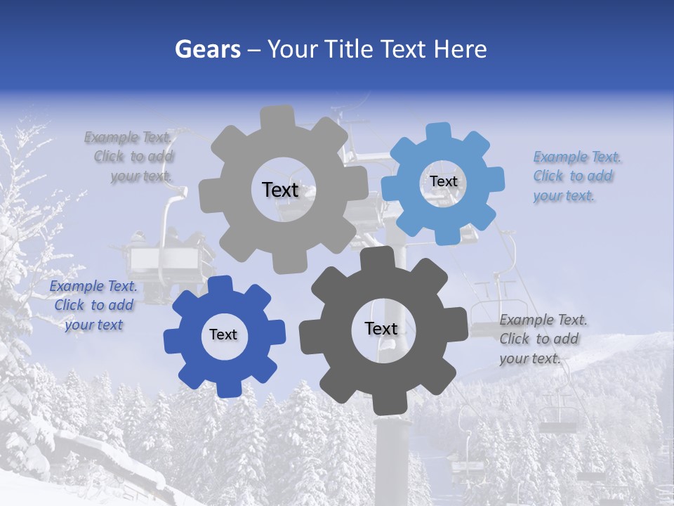 White Bukovel Pleasure PowerPoint Template