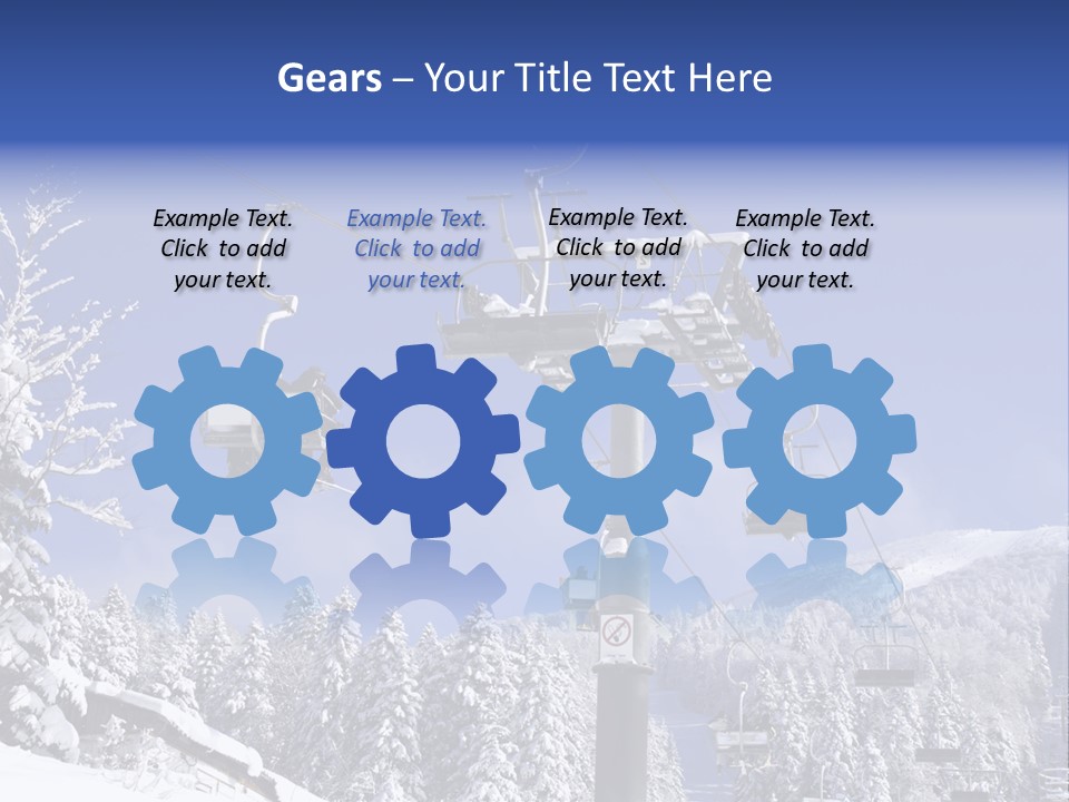 White Bukovel Pleasure PowerPoint Template