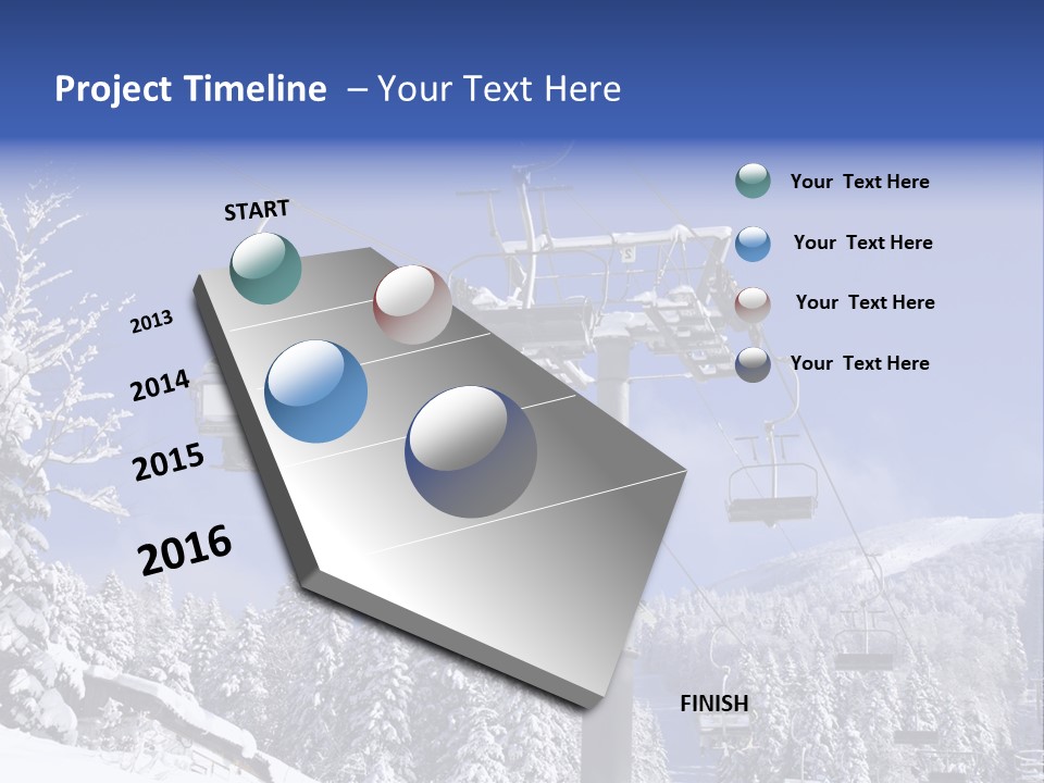 White Bukovel Pleasure PowerPoint Template