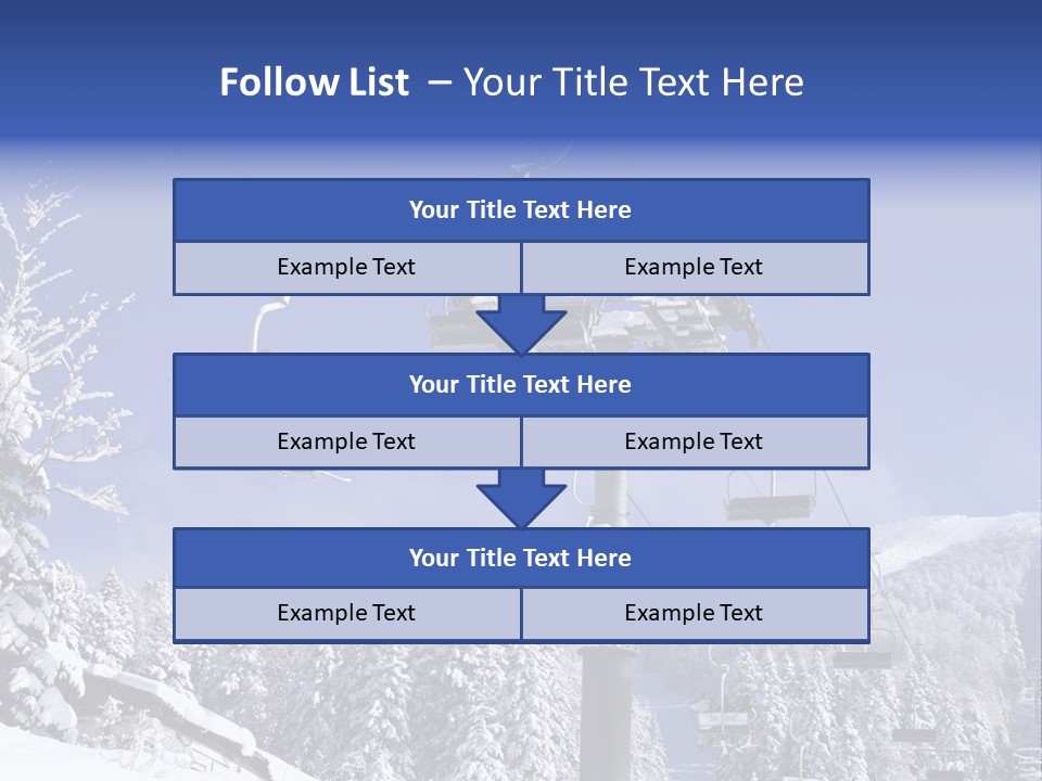 White Bukovel Pleasure PowerPoint Template
