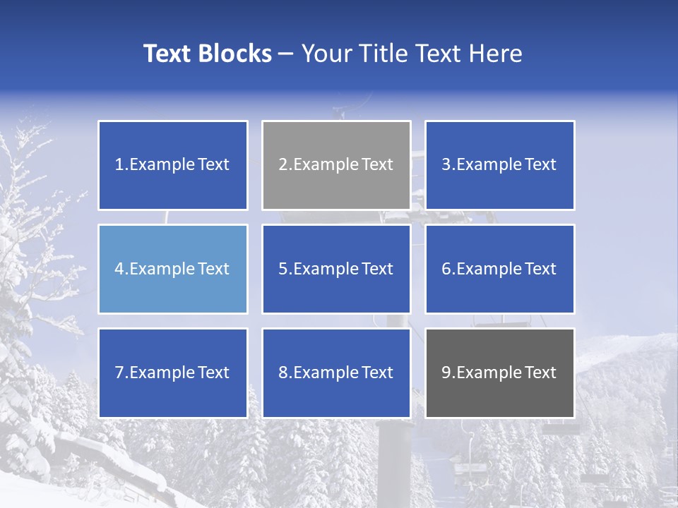 White Bukovel Pleasure PowerPoint Template