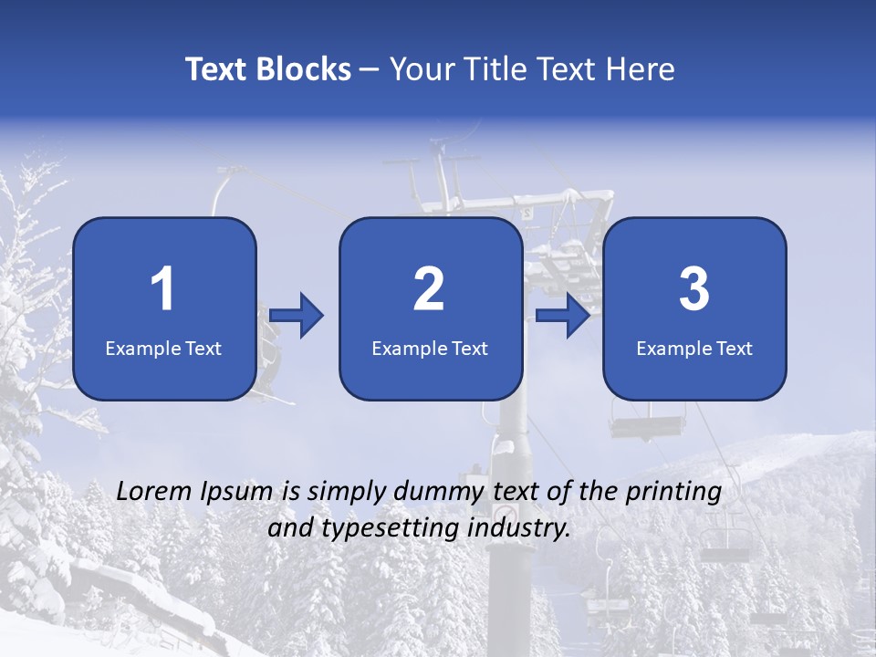 White Bukovel Pleasure PowerPoint Template